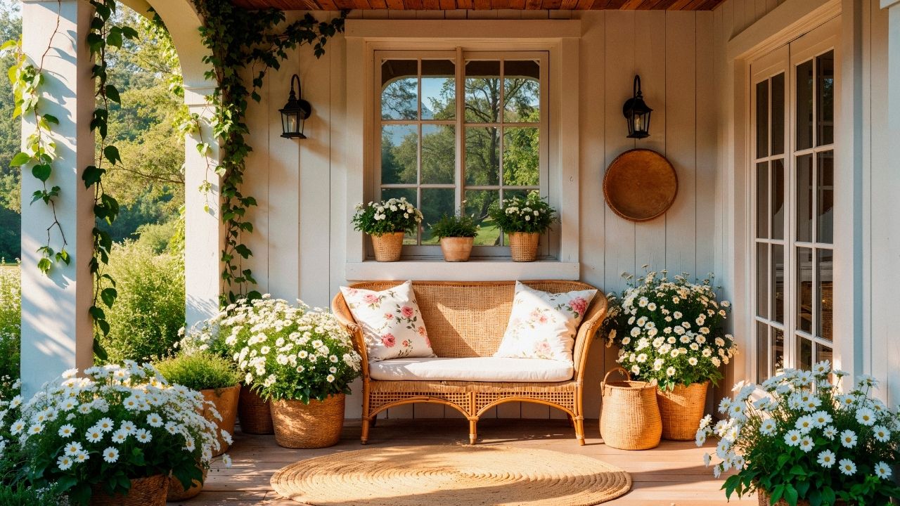 Açık Alanda Dekorasyon Ürünleri